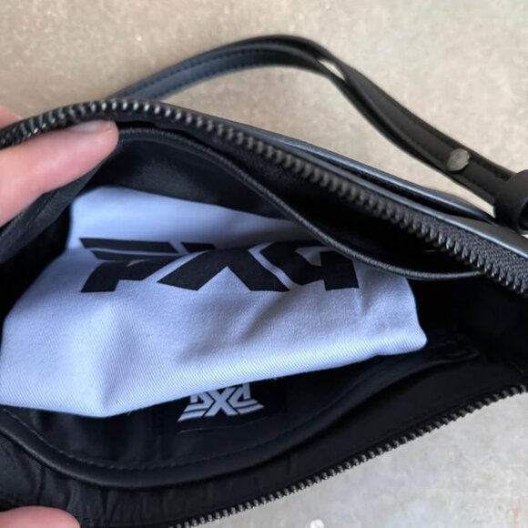 PXG Desserto Cactus Leather Signature Crossbody Bag Black - Picture 5 of 5